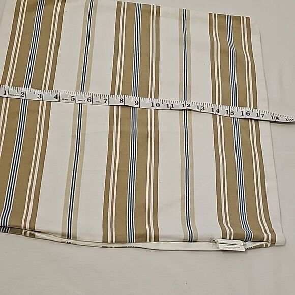 2 Pottery barn striped/gray pillow cases - Picture 6 of 12